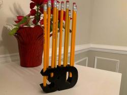 3D Pencil Holder