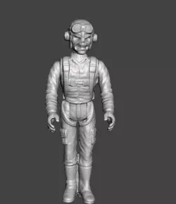 ACTION FIGURE THE IRON MAIDEN ACES ACES HIGH PILOT EDDIE MUSIC .STL .OBJ