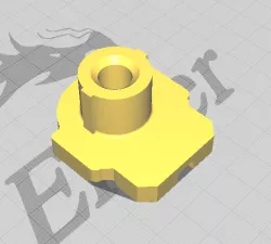 Airsoft Gat buffer tube adapter
