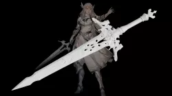 Alskir Sword of the God of Light Valkyrie Elysium