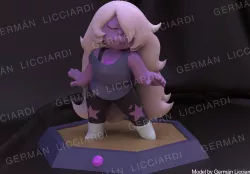 Amethyst- Steven Universe 3D print model