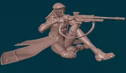 Ana Captain Amari - Overwatch