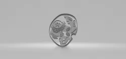 animal cell cookie cutter, playdough mold, playdough mold, animal cell cutter, animal cell cutter