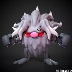 Annihilape STL - Pokemon Scarlet Pokemon Violet