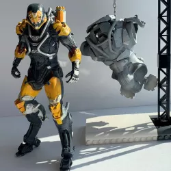 Anthem Ranger Javelin and Colossus Torso