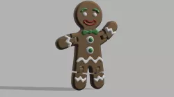 Articulated Gingerbread Man