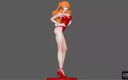 ASUKA LANGLEY BUNNY EVANGELION ANIME SEXY GIRL CHARACTER