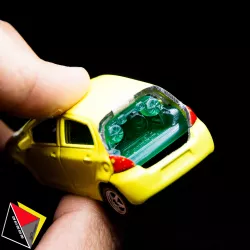 Audio Panel for Diecast Yaris Welly 1/64 Scale