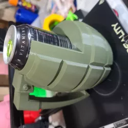 Bakugou 16oz Grenade Gauntlet Can Coozie - Commercial License
