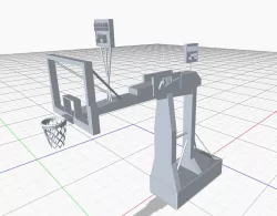 Basketball basket