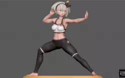 BEA POKEMON TRAINER SEXY CUTE GIRL ANIME CHARACTER HYPNO TRAINING SPORTS