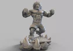 BLANKA FROM MORTAL KOMBAT STL