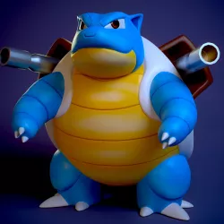 Blastoise koko model