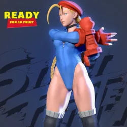 Blue Cammy - Street Fighter