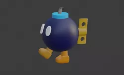 Bob-Omb Super Mario Bomb
