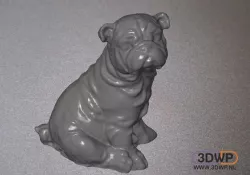 Bulldog Statue