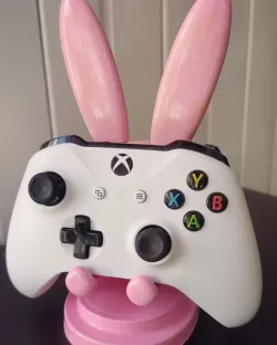 Bunny holder for Xbox and Playstation controller