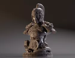 Bust of Ma Chao - Romance of the Three Kingdoms 3D print model
