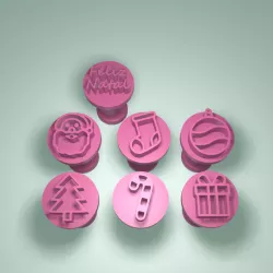 Candy Stamps Christmas Kit