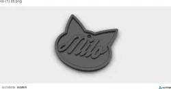Cat Milo Tag