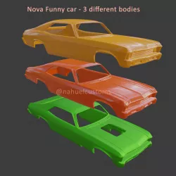 Chevy Nova Funny car - Car Body