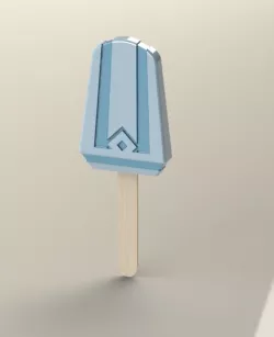 Chongyun Genshin impact ice cream