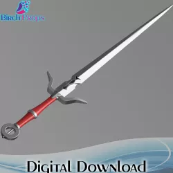 Ciri's Zireael Sword: The Witcher