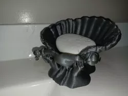 Clam Shell Soap Dish - Two versions