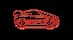 cookie cutter cookie cutter 8cm hot wheels fondant auto