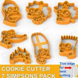 cookie cutters LOS SIMPSON