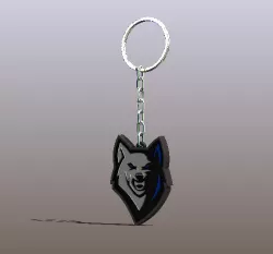 Cool Fox Keychain