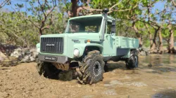 Crawler G3308 Single Cab Adventurer (Gaz 3308 Sadko replica) - 1/10 RC body