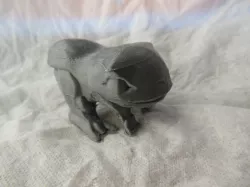 Crested Cute Camping Reptile