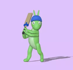 Cricket playing Cricket