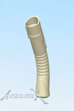 Curved lightsaber (fan art)