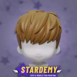 Custom Hair Nendoroid Chibi Luke Stardemy