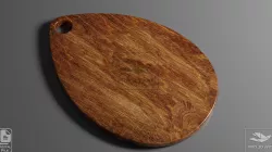 Cutting Board CNC Files for Wood (svg, dxf, pdf, eps, ai, stl)