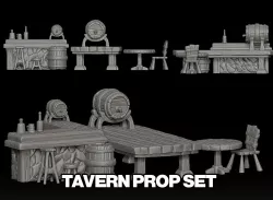 D&D tavern/posada ROL packs
