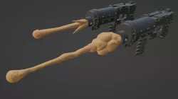 Dakka muzzle flares
