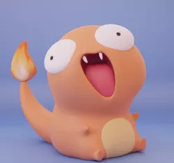 Derpy Charmander - Pokemon
