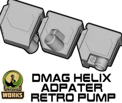 DMAG Helix Adapter Maverick, Trracer pump paintball