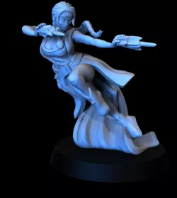 Female Mage: Tome Raider
