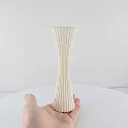 Floor Vase with Stripe Pattern, Vase Mode