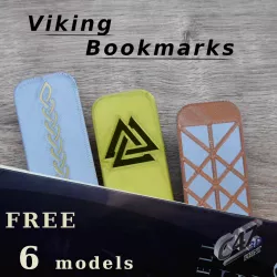 FREE Viking Bookmarks Set