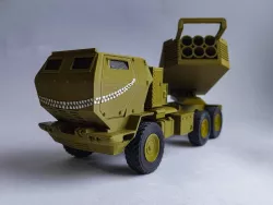 Full 3D printed M142 Himars