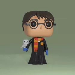 FUNKO POP FAN ART HARRY POTTER WITH HEDWIG
