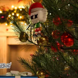 Funko Pop Kaws Christmas Merry Christmas Ornament Christmas Ornament Christmas Ornament