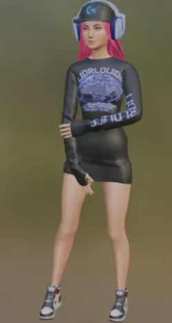Girl Gamer Model
