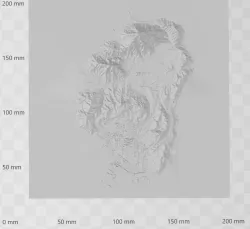 GTA V 3D Topography Model