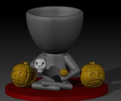 halloween robert vase